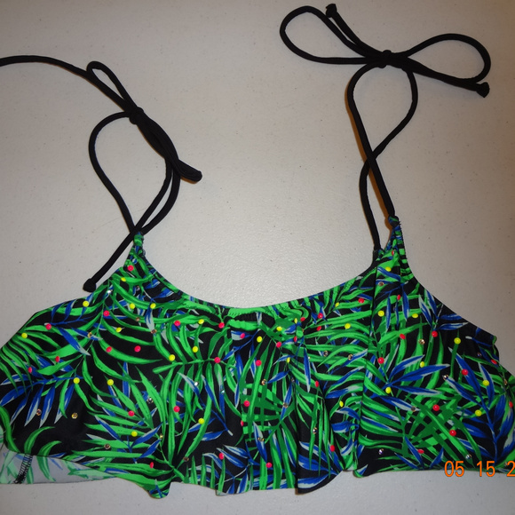 Pink by Victoria's Secret Bandeau Style Bikini Top - Picture 1 of 8